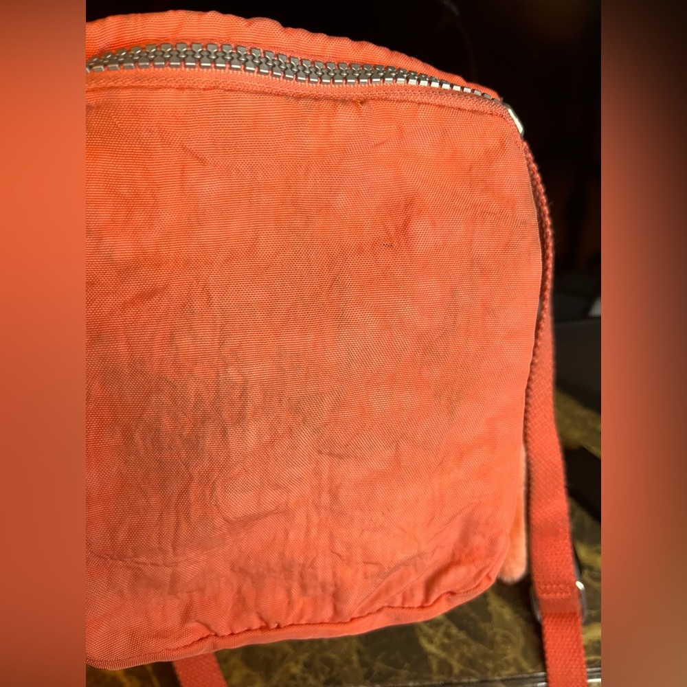 Kipling Orange Crossbody Bag with Keychain - Picture 5 of 5